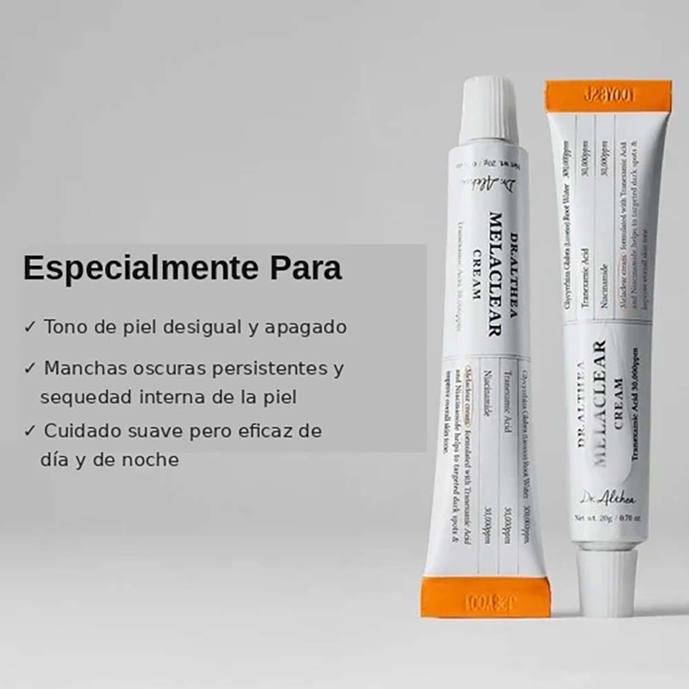 MELACLEAR CREAM DE DR. ALTHEA (CREMA PARA TONO UNIFORME DE LA PIEL)